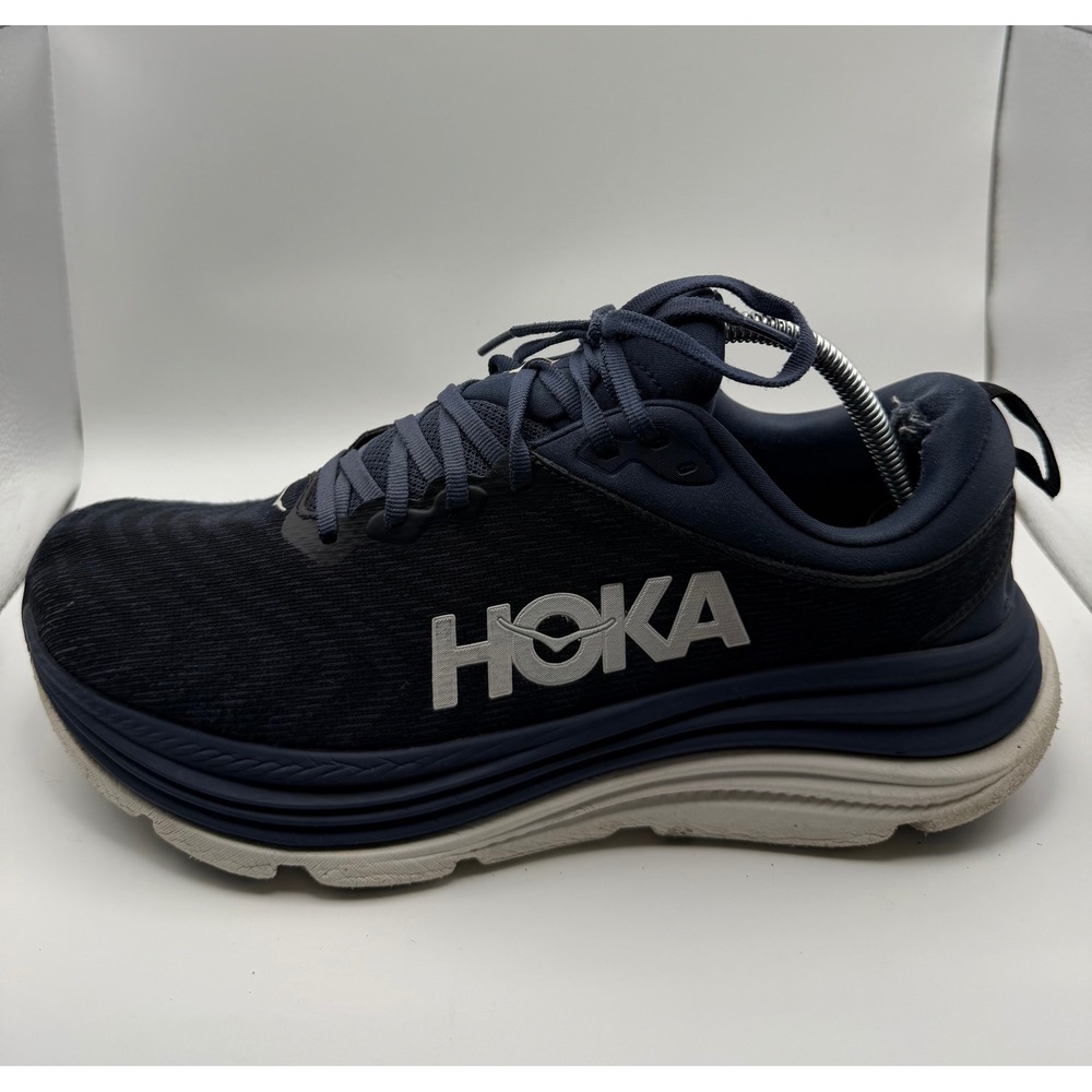 Hoka Gaviota 5 Men 10.5 Navy Stability Running Shoes 1127929 VYN